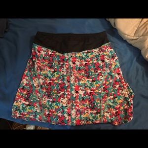 Large Happy Girl high waist skirt SkirtSports